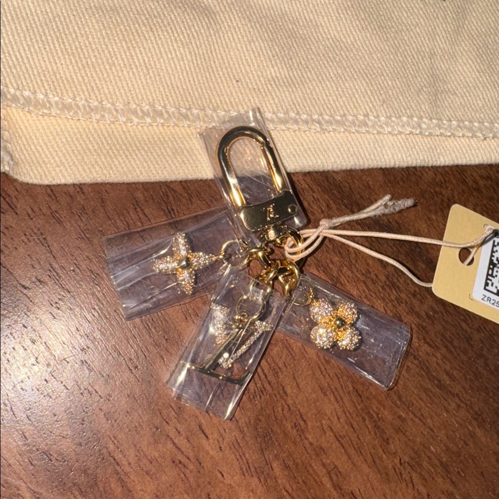 NWT Louis Vuitton Micro Bag Charm (Gold/Crystals) - Picture 7 of 16